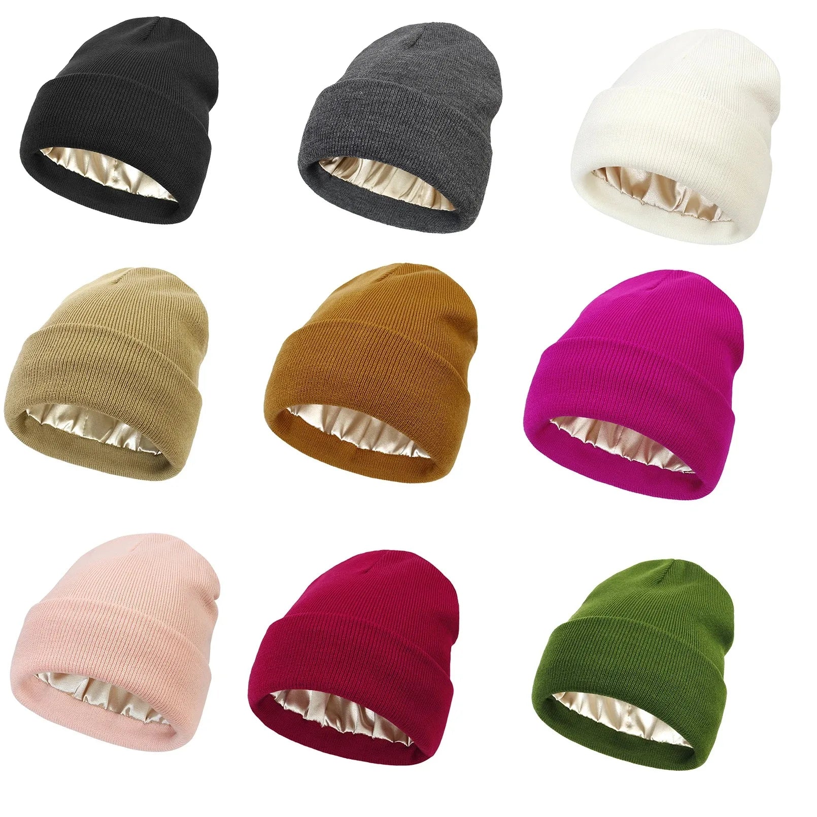 Antistatic Satin Lined Beanie